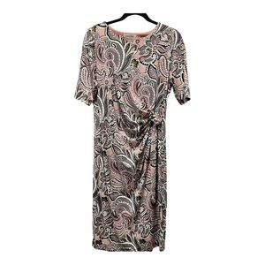Shelby&Palmer- Flattering, Midi, Paisley, Smooth, Dress w/ Stretch. Size…